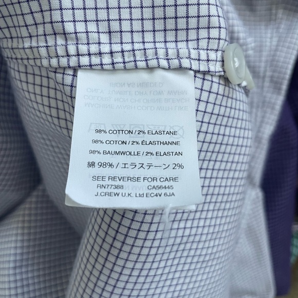 J.Crew Ludlow Men’s Dress Shirt - 15.5 34 - Picture 5 of 5